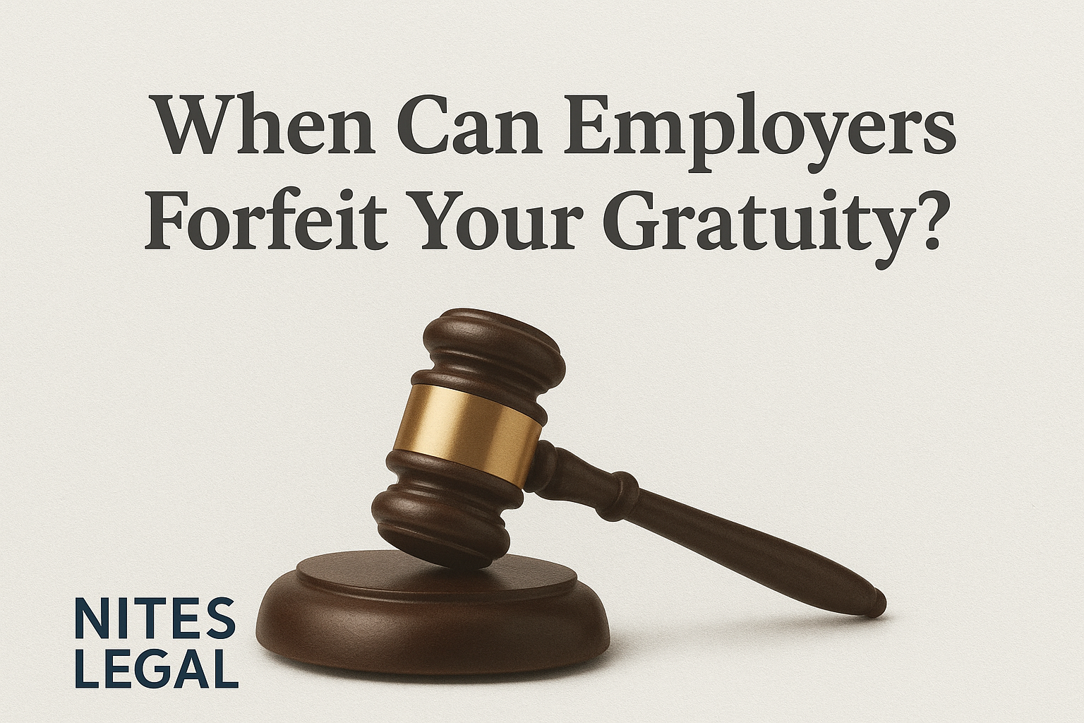 When Can Employers Forfeit Your Gratuity?
